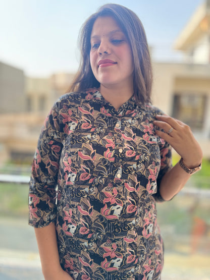 Flower Print Cordset (Article No 1021)