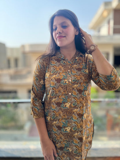 Flower Print Cordset (Article No 1021)