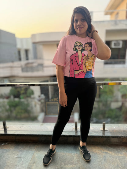 Tummy Tucker Metallic Jeggings