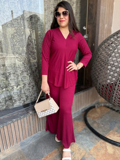 Viral Cotton Co-ord Set (1025) – Trendy & Breathable Outfit | Arsh Wardrobe Collection