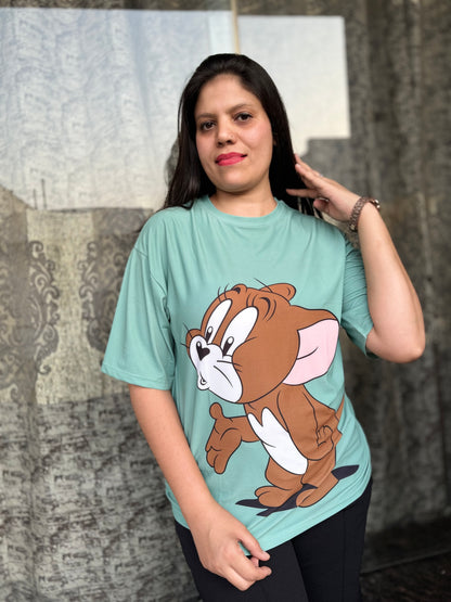 Baggie TShirt Jerry Print (T-002)