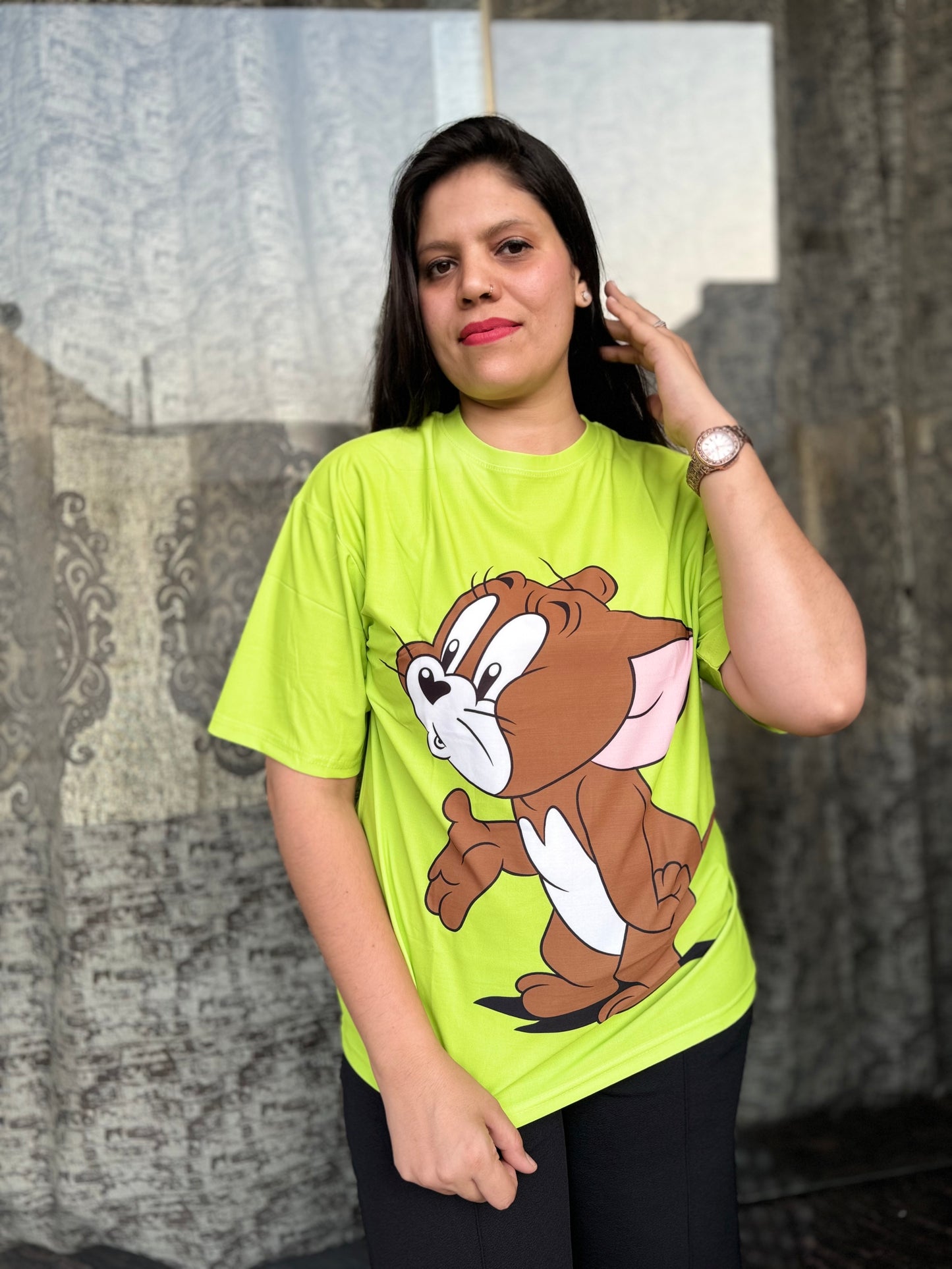 Baggie TShirt Jerry Print (T-002)