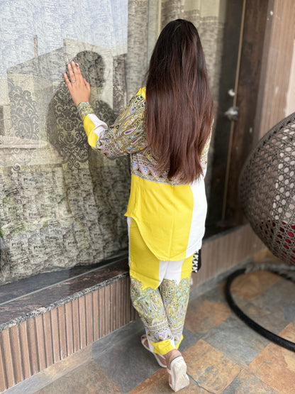 Jaipuri Design Printed Co-ord Set (Cord-001) – Ethnic & Stylish | Indipehnawa