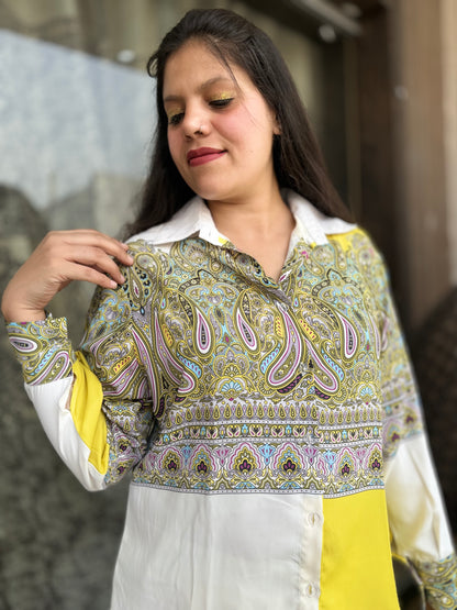 Jaipuri Design Printed Co-ord Set (Cord-001) – Ethnic & Stylish | Indipehnawa