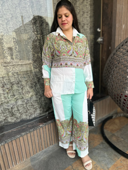 Jaipuri Design Printed Co-ord Set (Cord-001) – Ethnic & Stylish | Indipehnawa