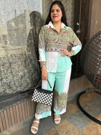 Jaipuri Design Printed Co-ord Set (Cord-001) – Ethnic & Stylish | Indipehnawa