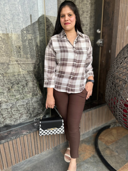 Check Elegant Shirt  (Shirt 001)