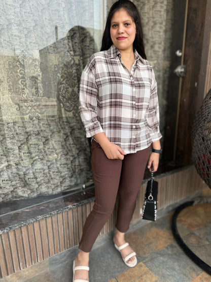 Check Elegant Shirt  (Shirt 001)