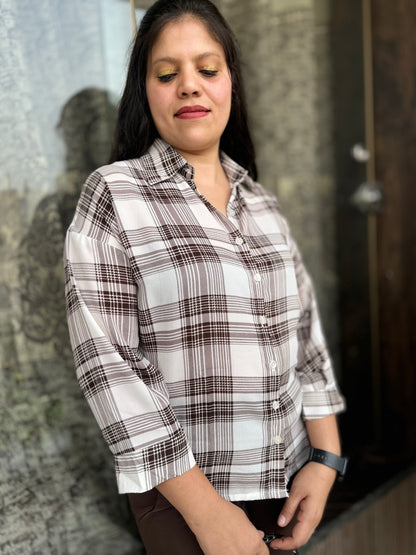 Check Elegant Shirt  (Shirt 001)