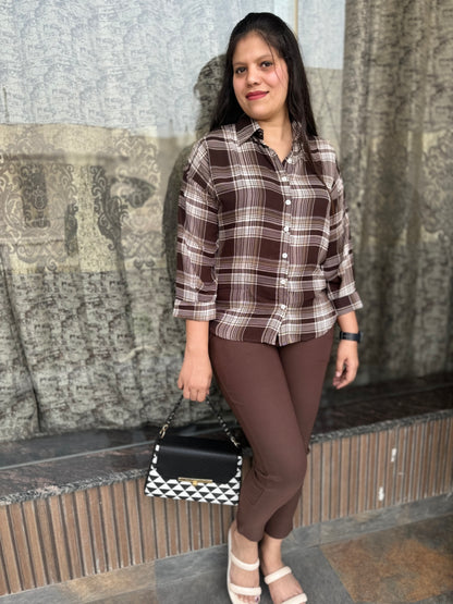 Check Elegant Shirt  (Shirt 001)