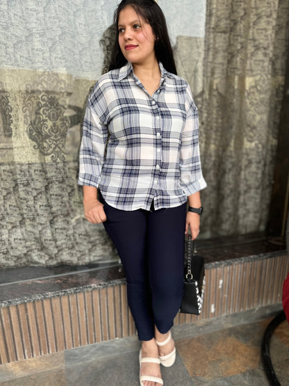 Check Elegant Shirt  (Shirt 001)