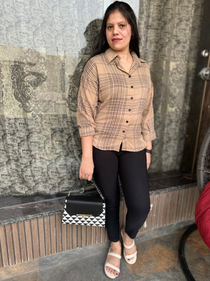 Check Elegant Shirt  (Shirt 001)