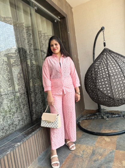 Net Two Piece Elegant Cord Set (Cord 005)