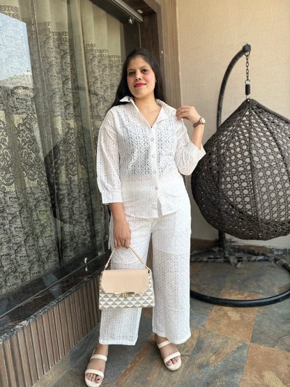 Net Two Piece Elegant Cord Set (Cord 005)