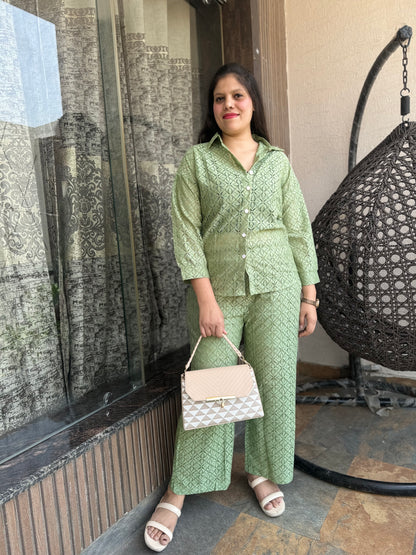 Net Two Piece Elegant Cord Set (Cord 005)