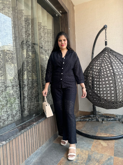 Net Two Piece Elegant Cord Set (Cord 005)