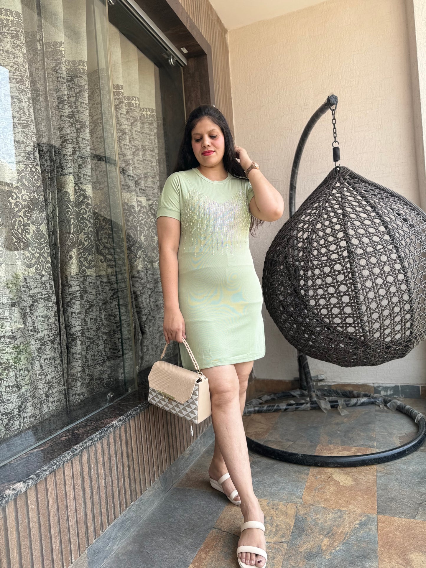 Stylish Sirvoski Dress (Dress-003)