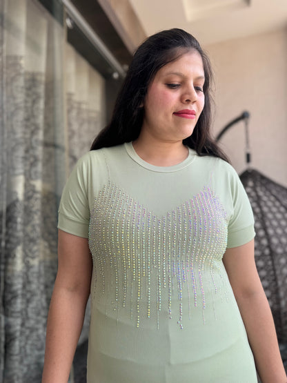 Stylish Sirvoski Dress (Dress-003)