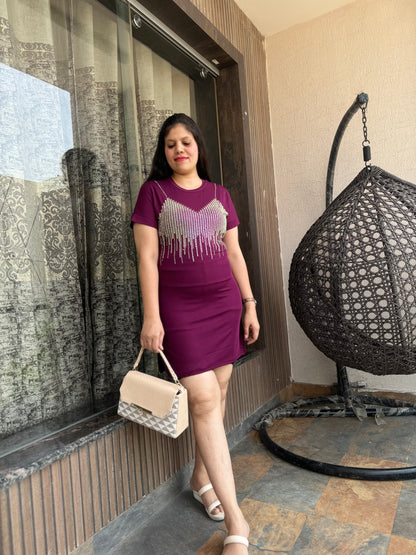 Stylish Sirvoski Dress (Dress-003)