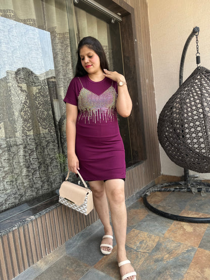 Stylish Sirvoski Dress (Dress-003)