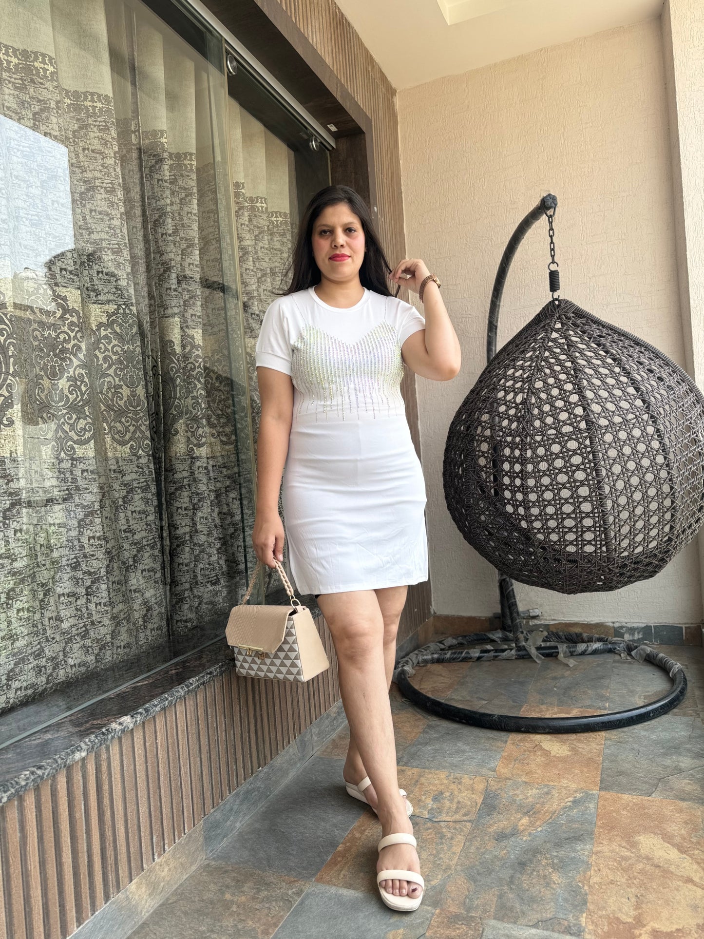 Stylish Sirvoski Dress (Dress-003)