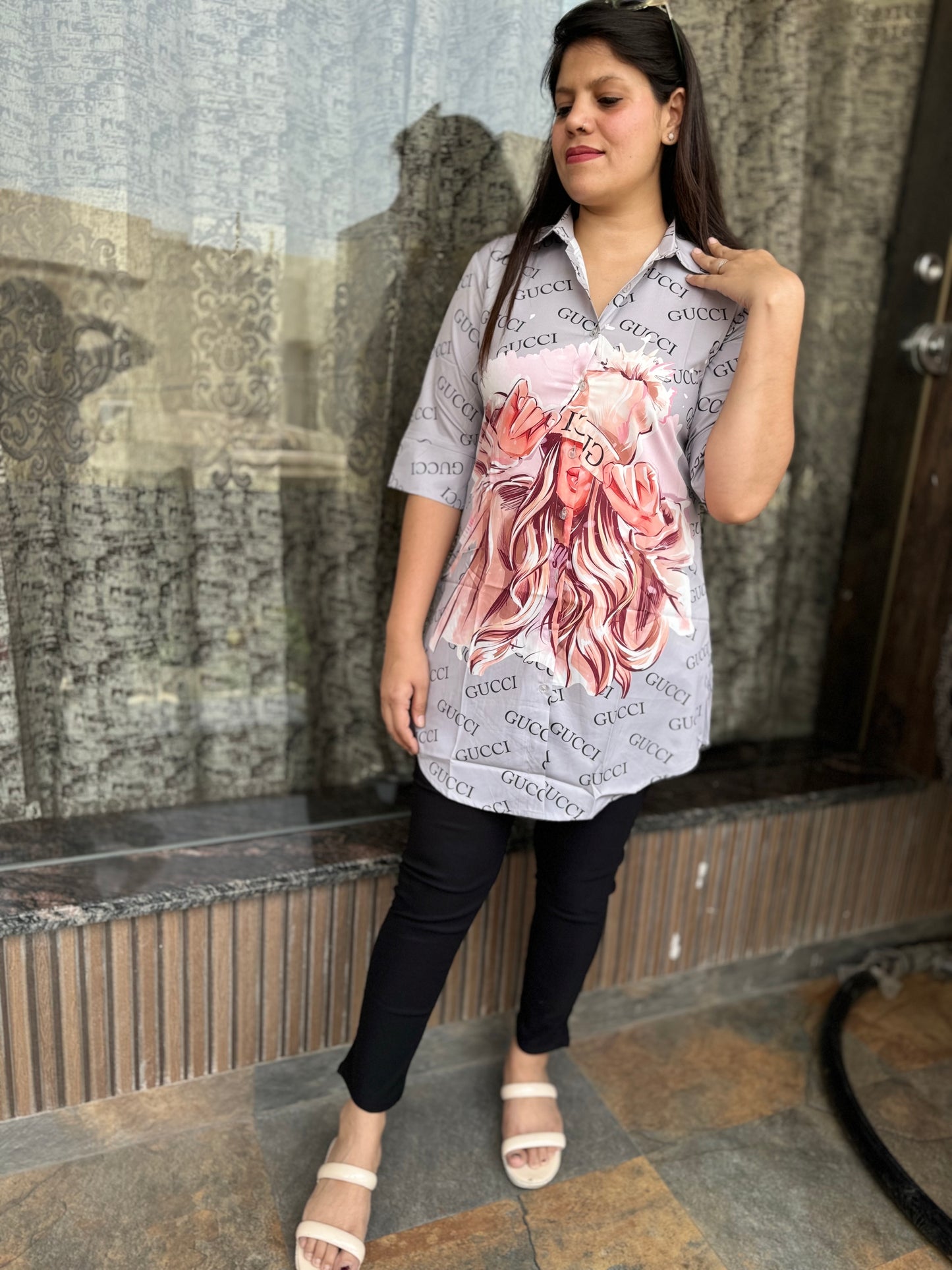 Gucci Print Shirt (Article No 1028)