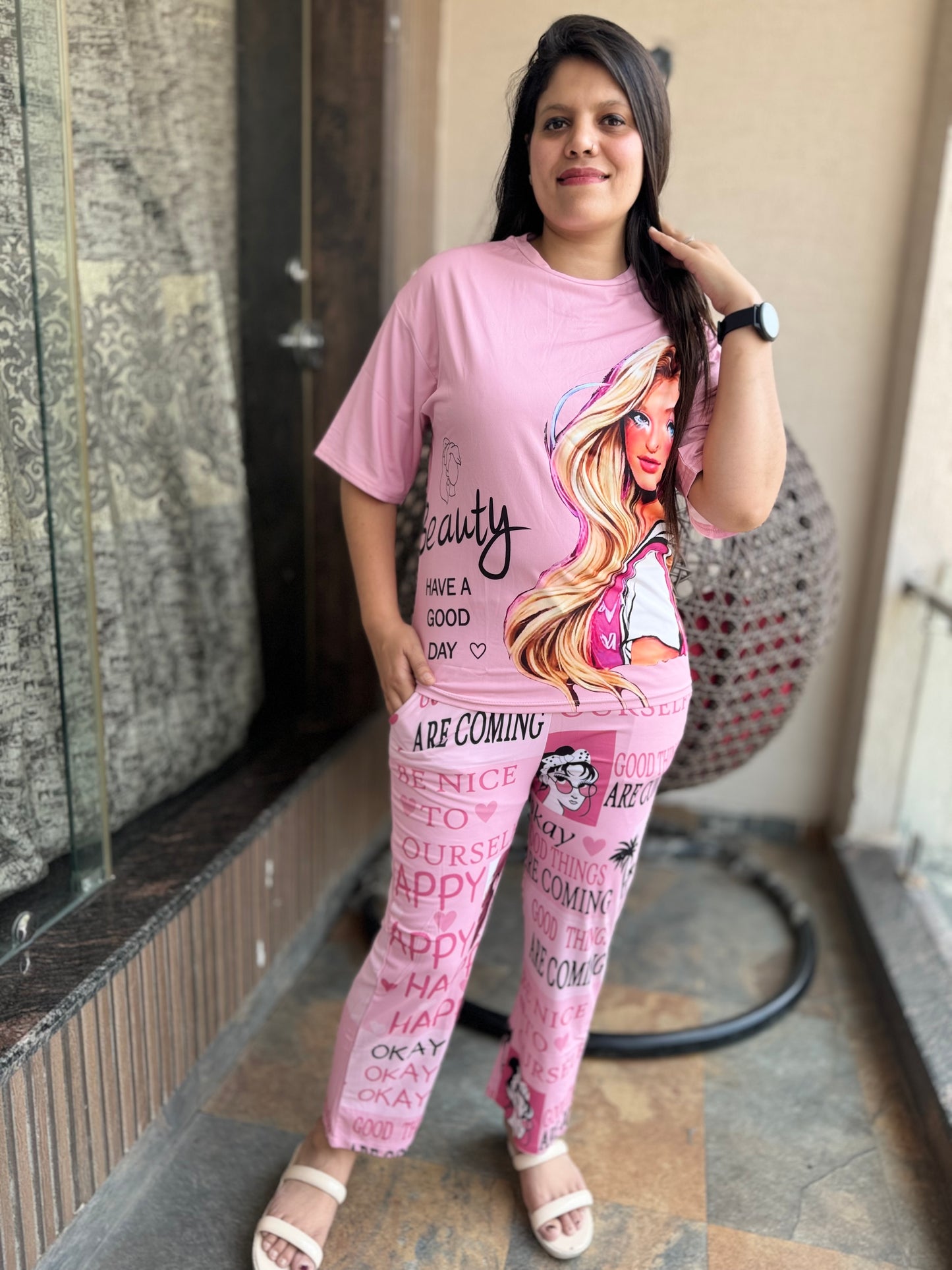 Beauty Girl Cord Set (Cord 011) – Stylish & Trendy Co-ord for Women | Arsh Wardrobe Collection