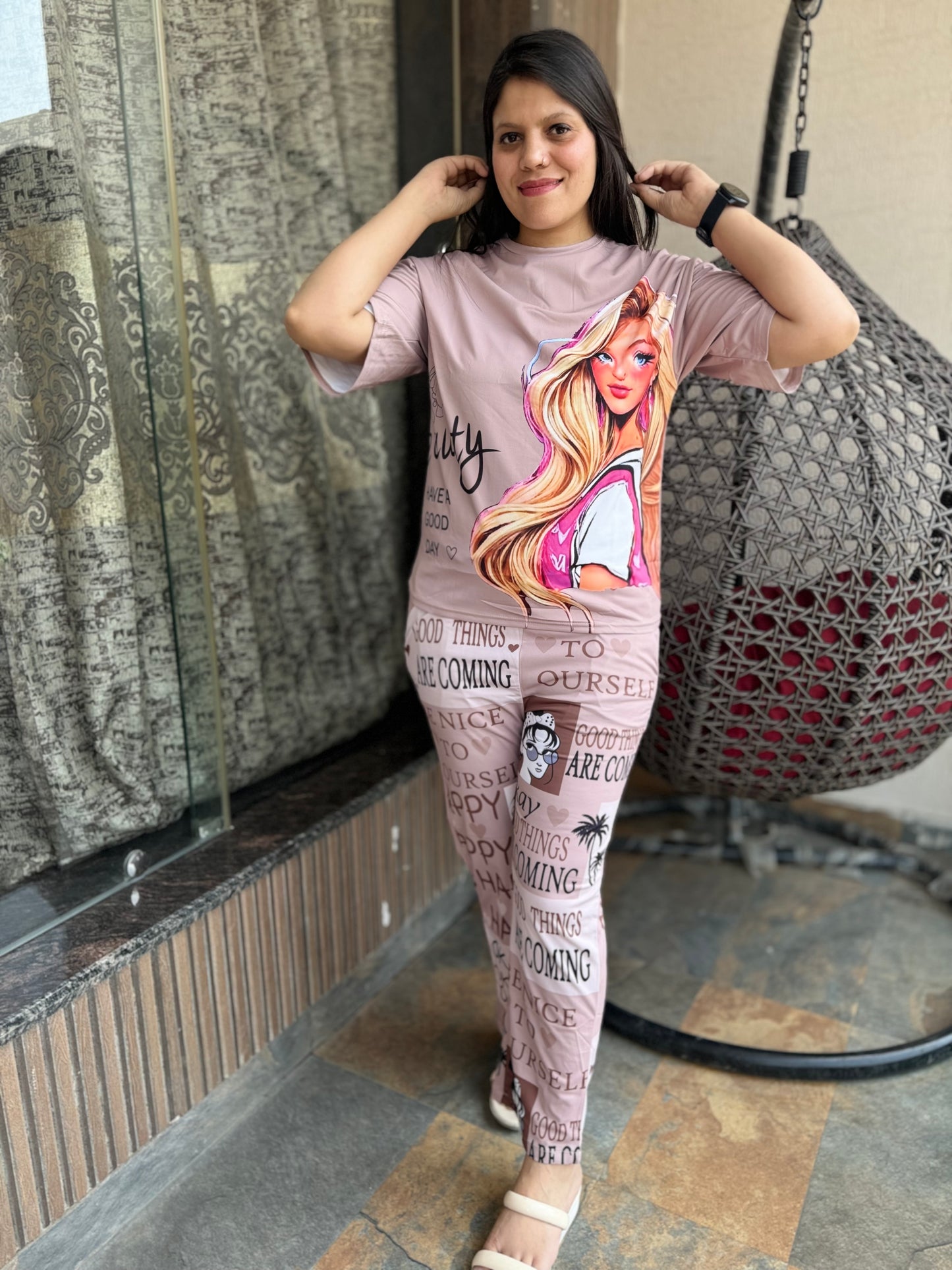 Beauty Girl Cord Set (Cord 011) – Stylish & Trendy Co-ord for Women | Arsh Wardrobe Collection