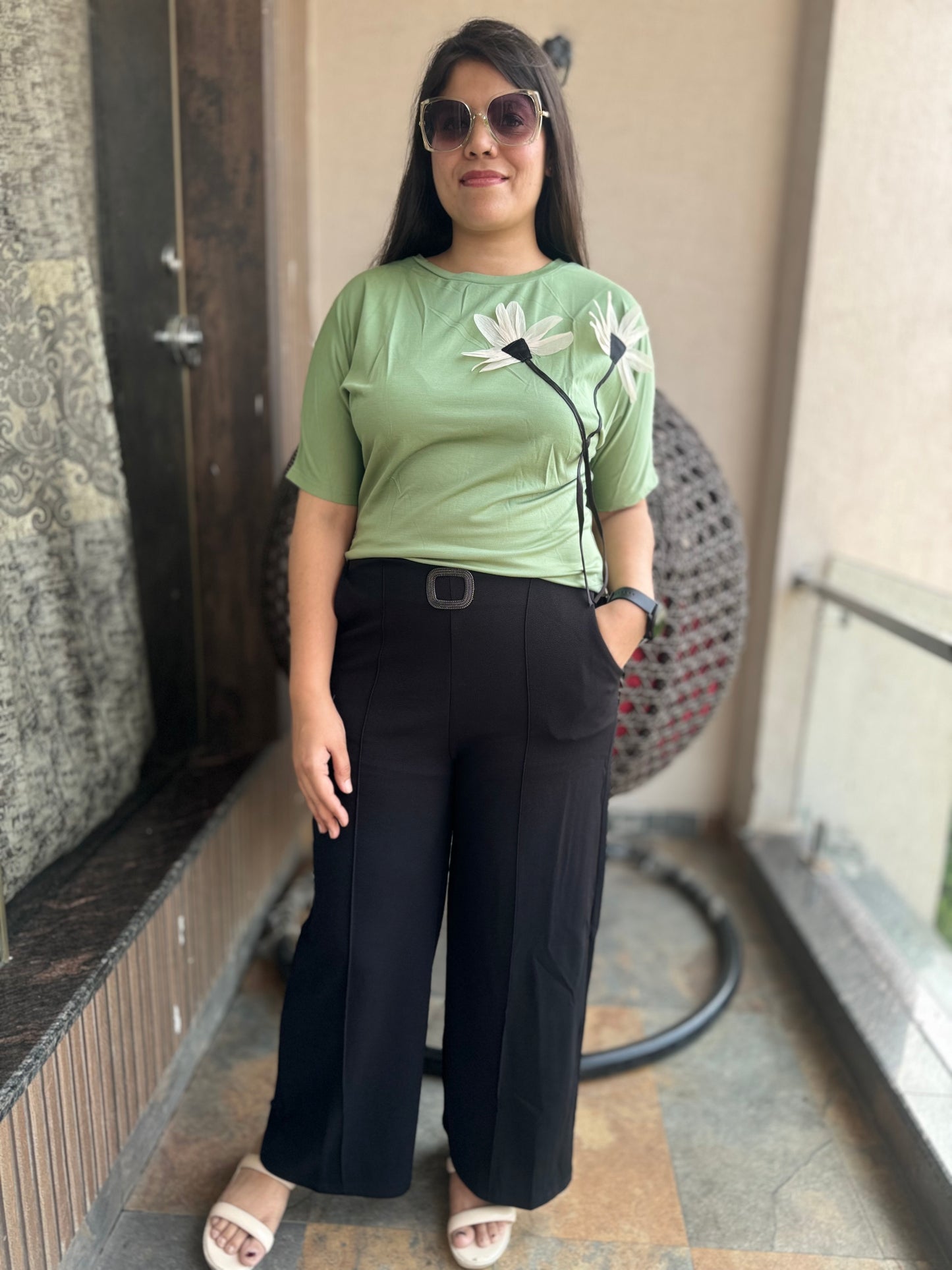 Flower Elegant Top
