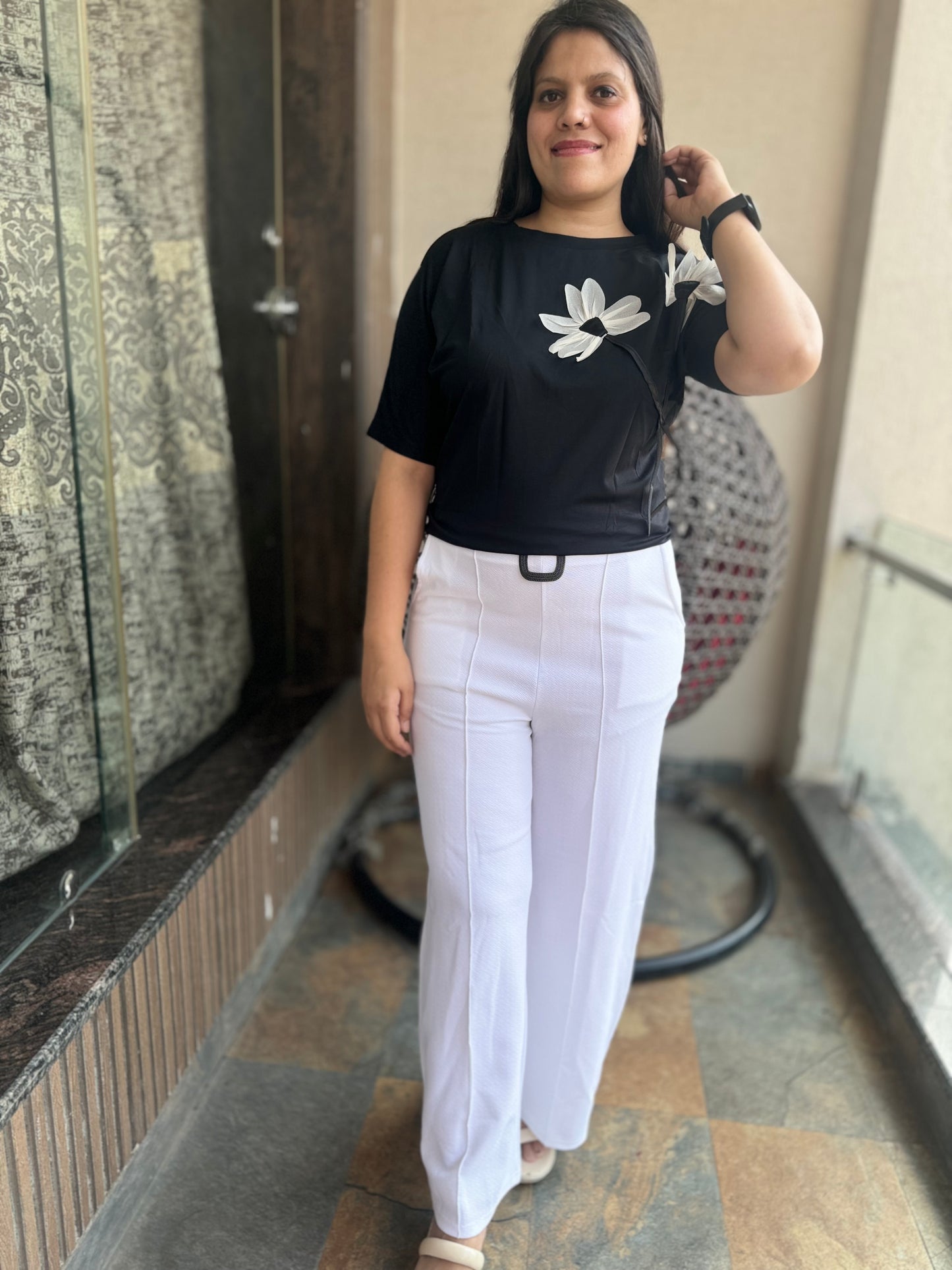Flower Elegant Top