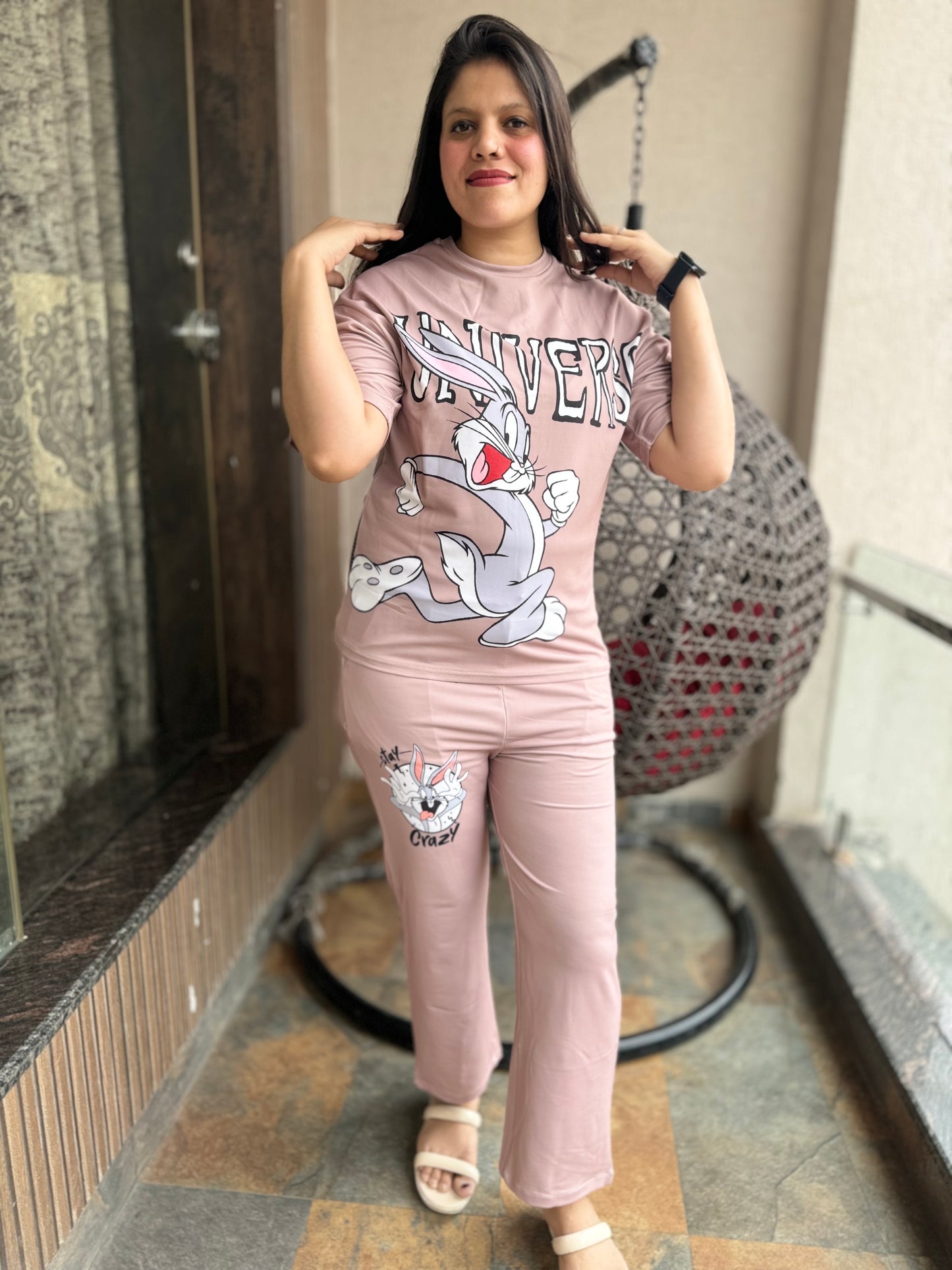 Universe Bunny Track Suit / Cord Set
