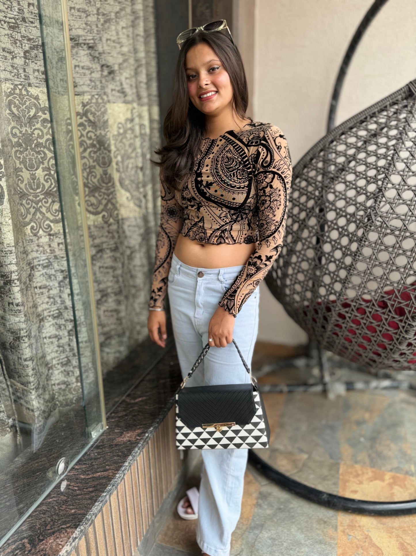Trendy Bodycon Top