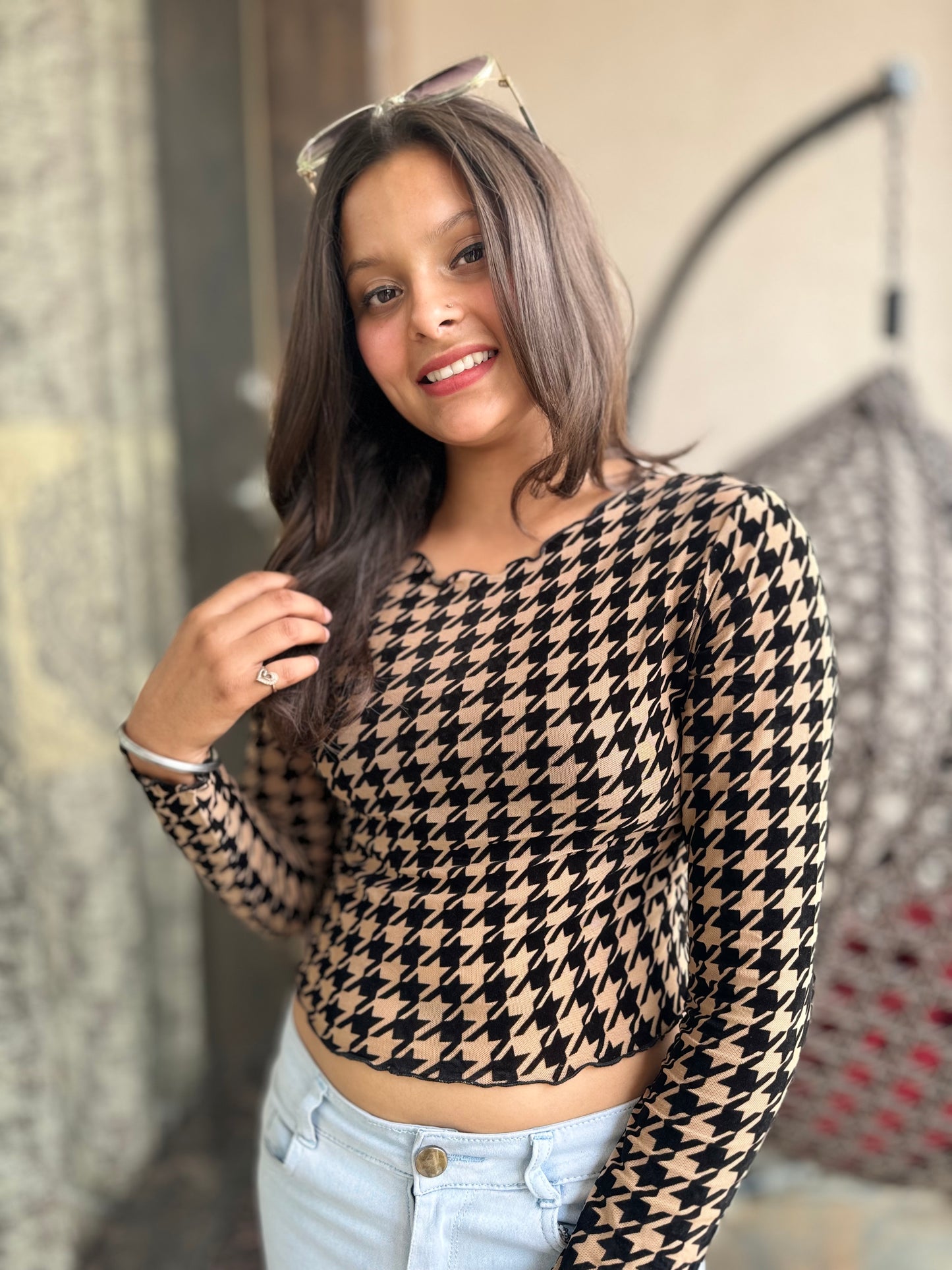 Trendy Bodycon Top