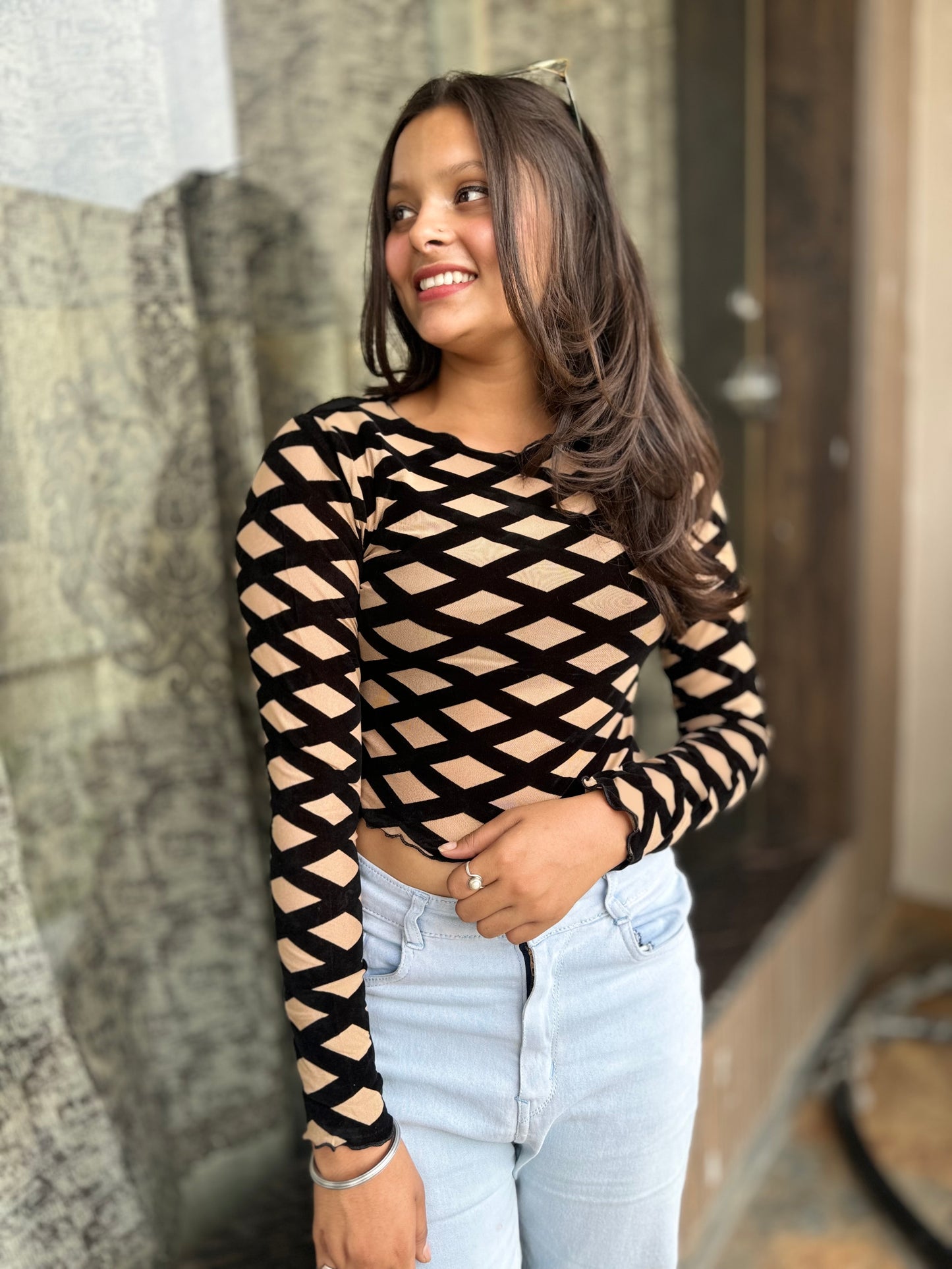 Trendy Bodycon Top