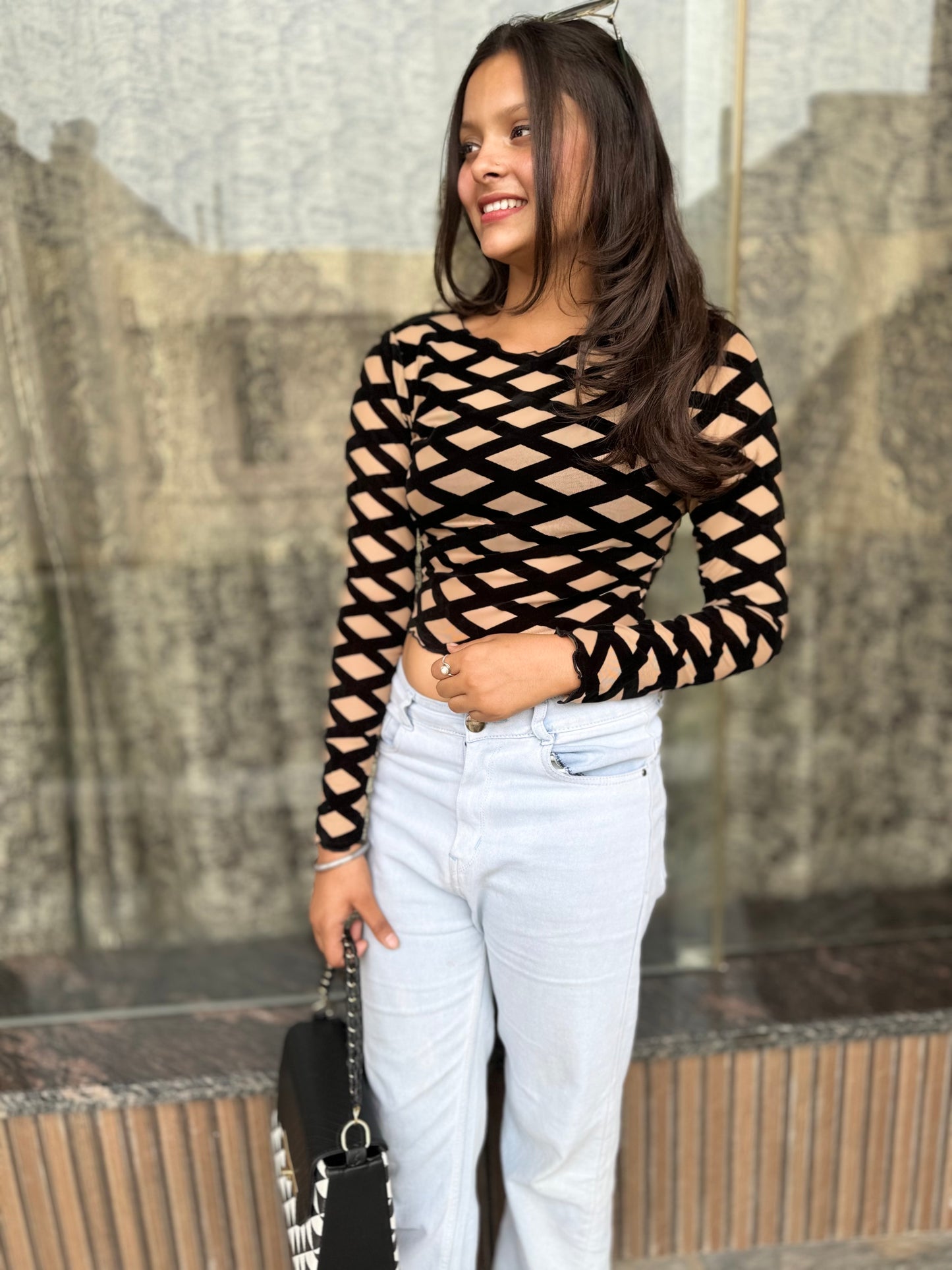 Trendy Bodycon Top