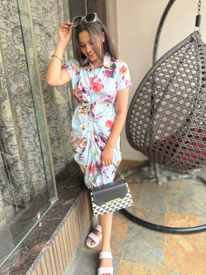 Floral Sheath Dress