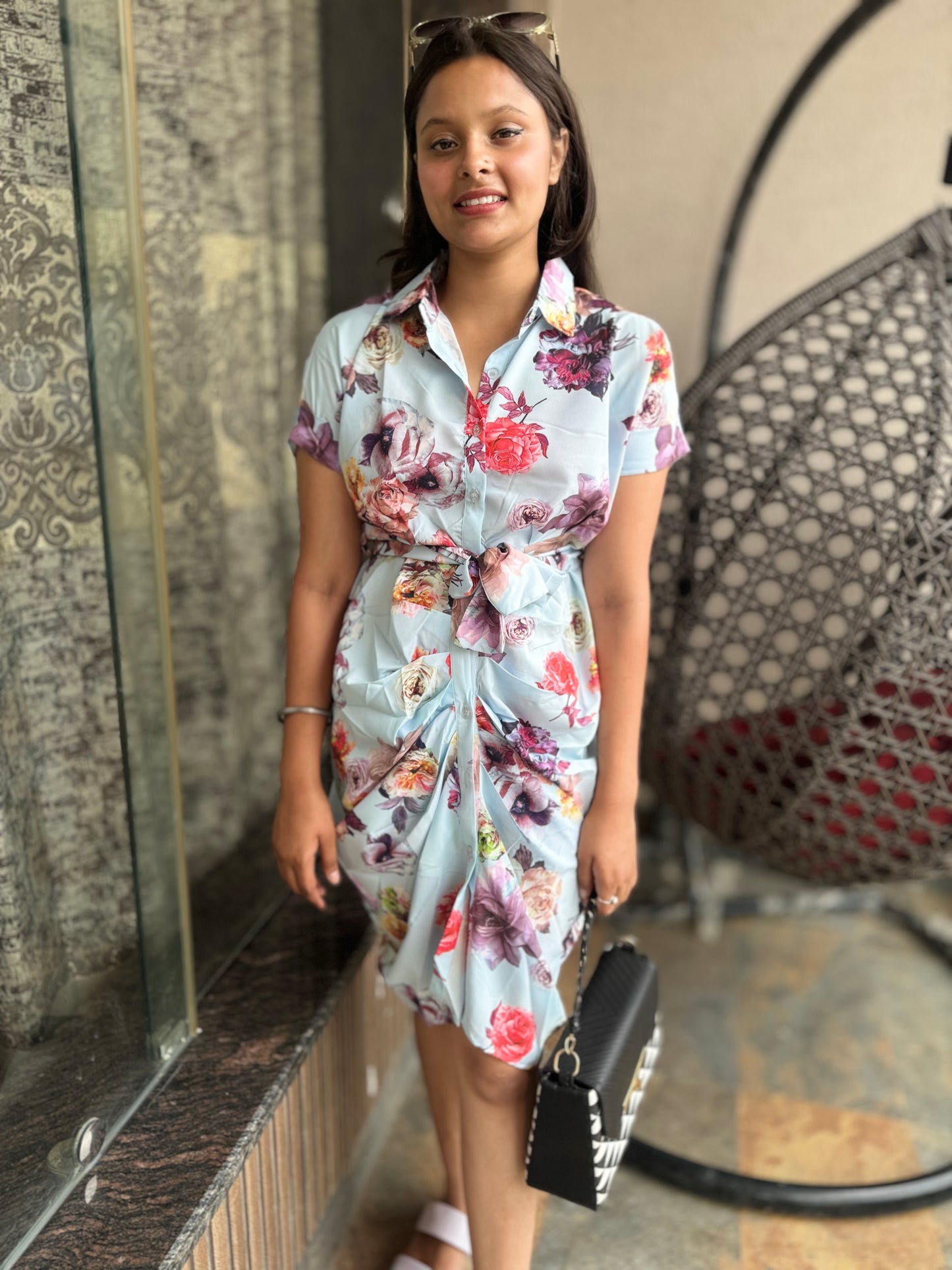 Floral Sheath Dress