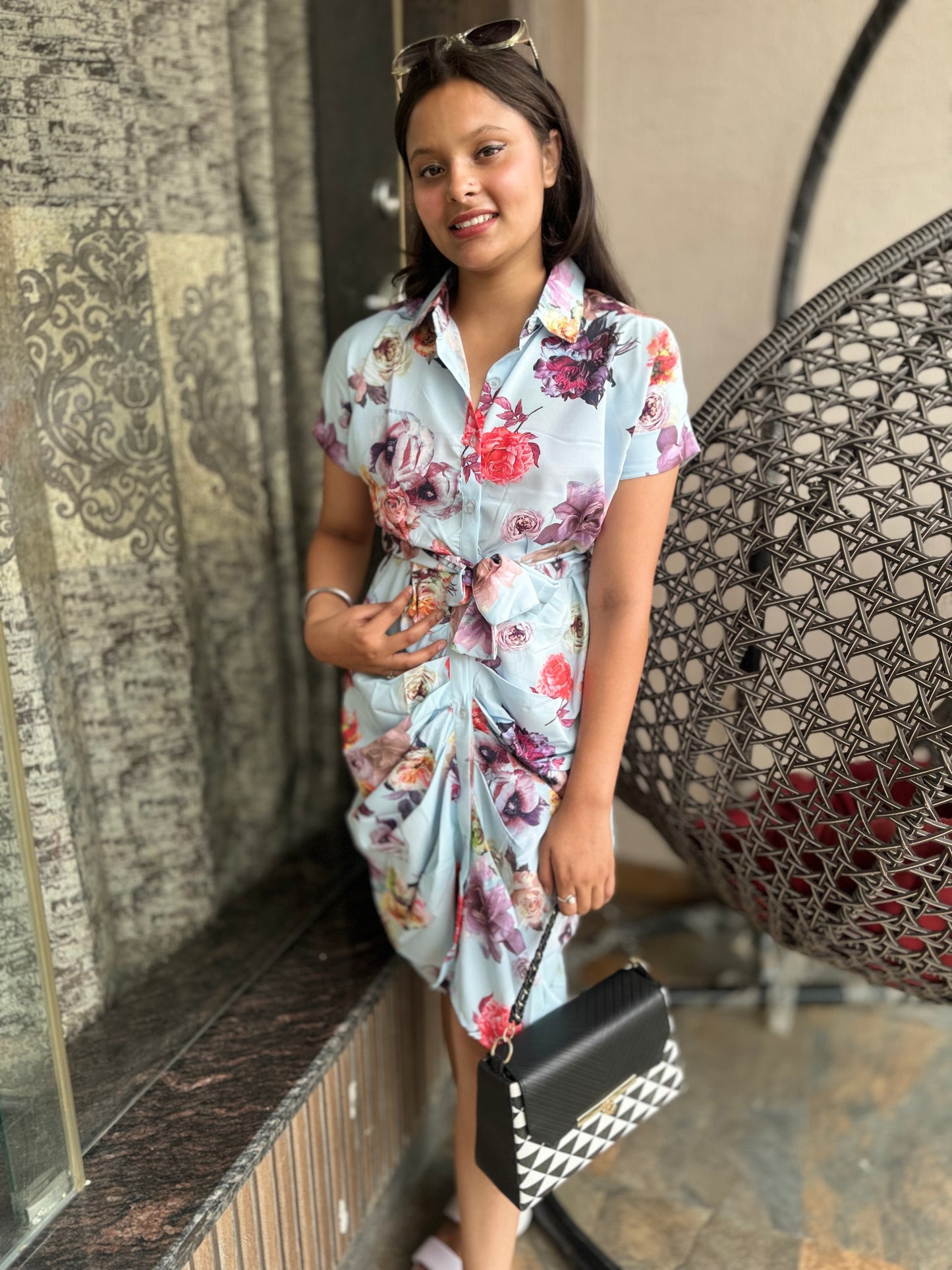 Floral Sheath Dress