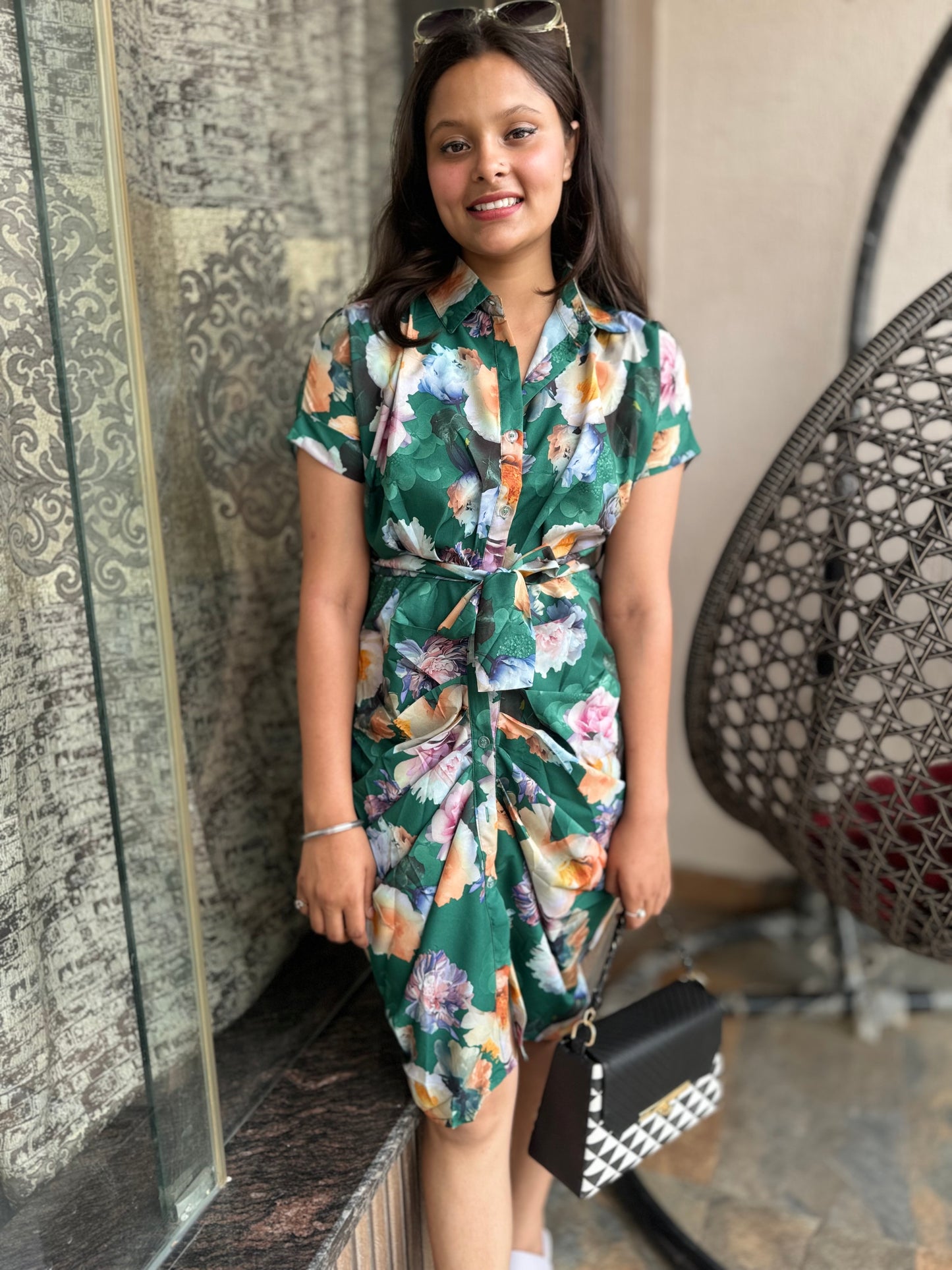 Floral Sheath Dress