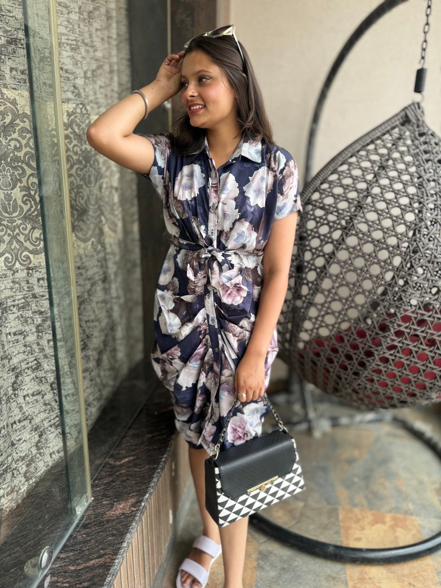 Floral Sheath Dress