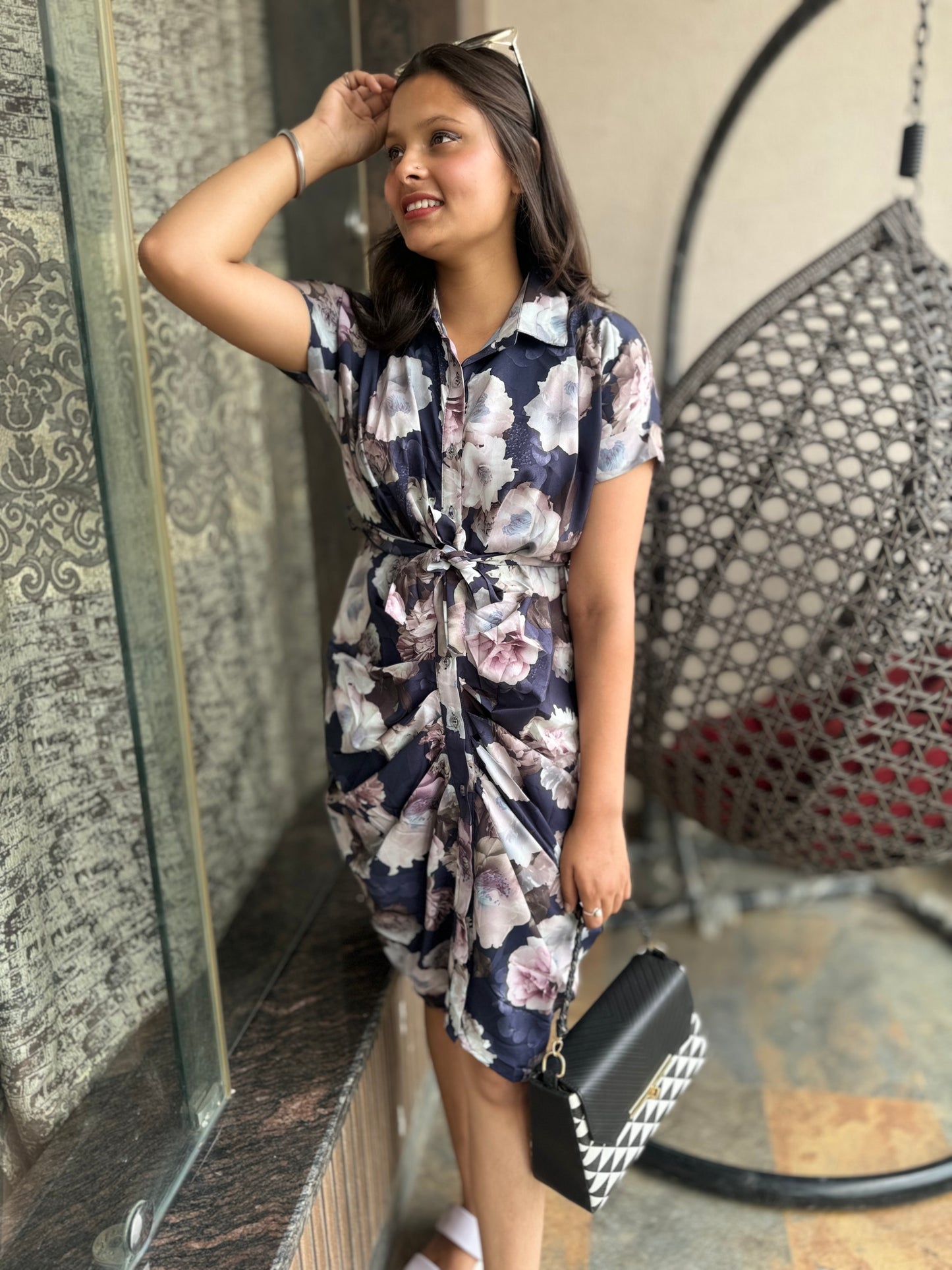 Floral Sheath Dress
