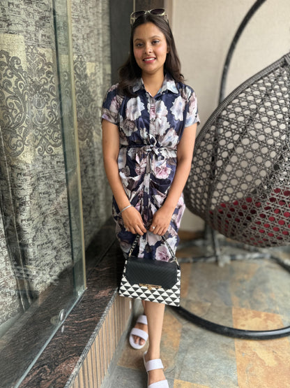 Floral Sheath Dress