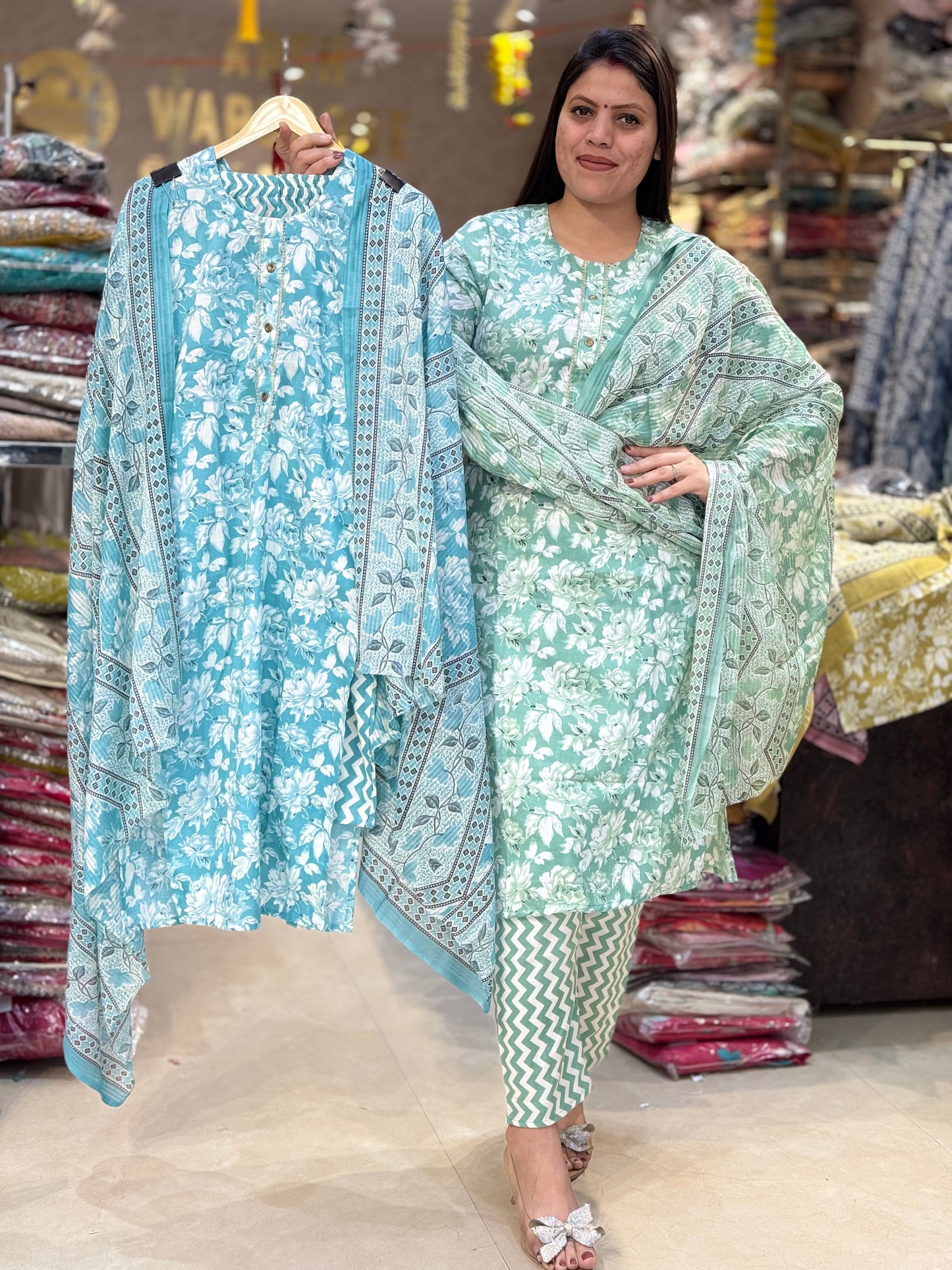 BATIK PRINT SUIT(ARTICAL NO-1)