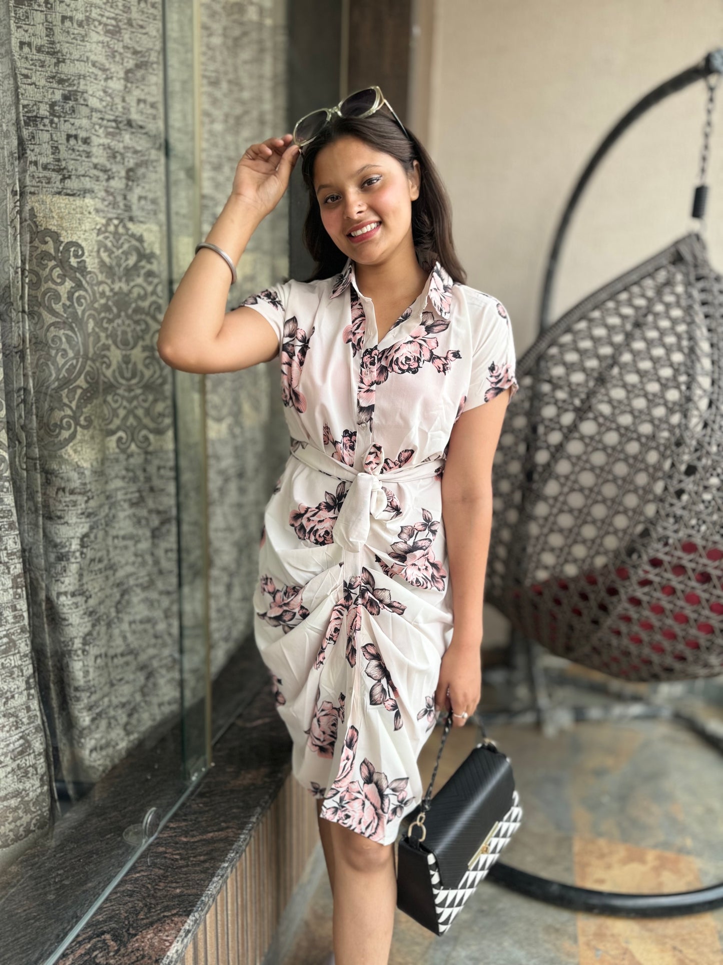 Floral Sheath Dress