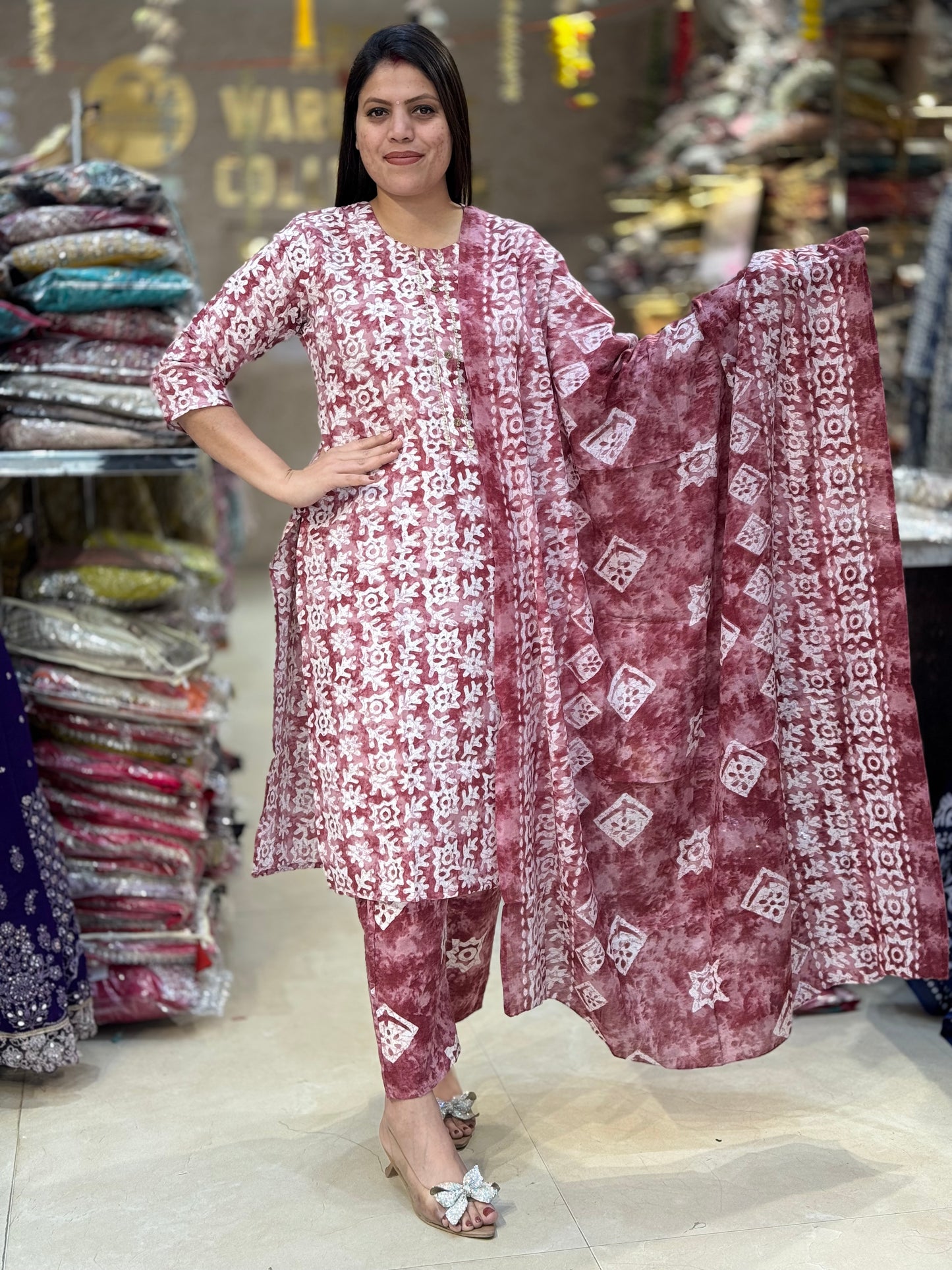 BATIK PRINT SUIT(ARTICAL NO-2)