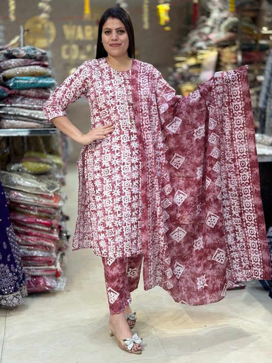 BATIK PRINT SUIT(ARTICAL NO-2)