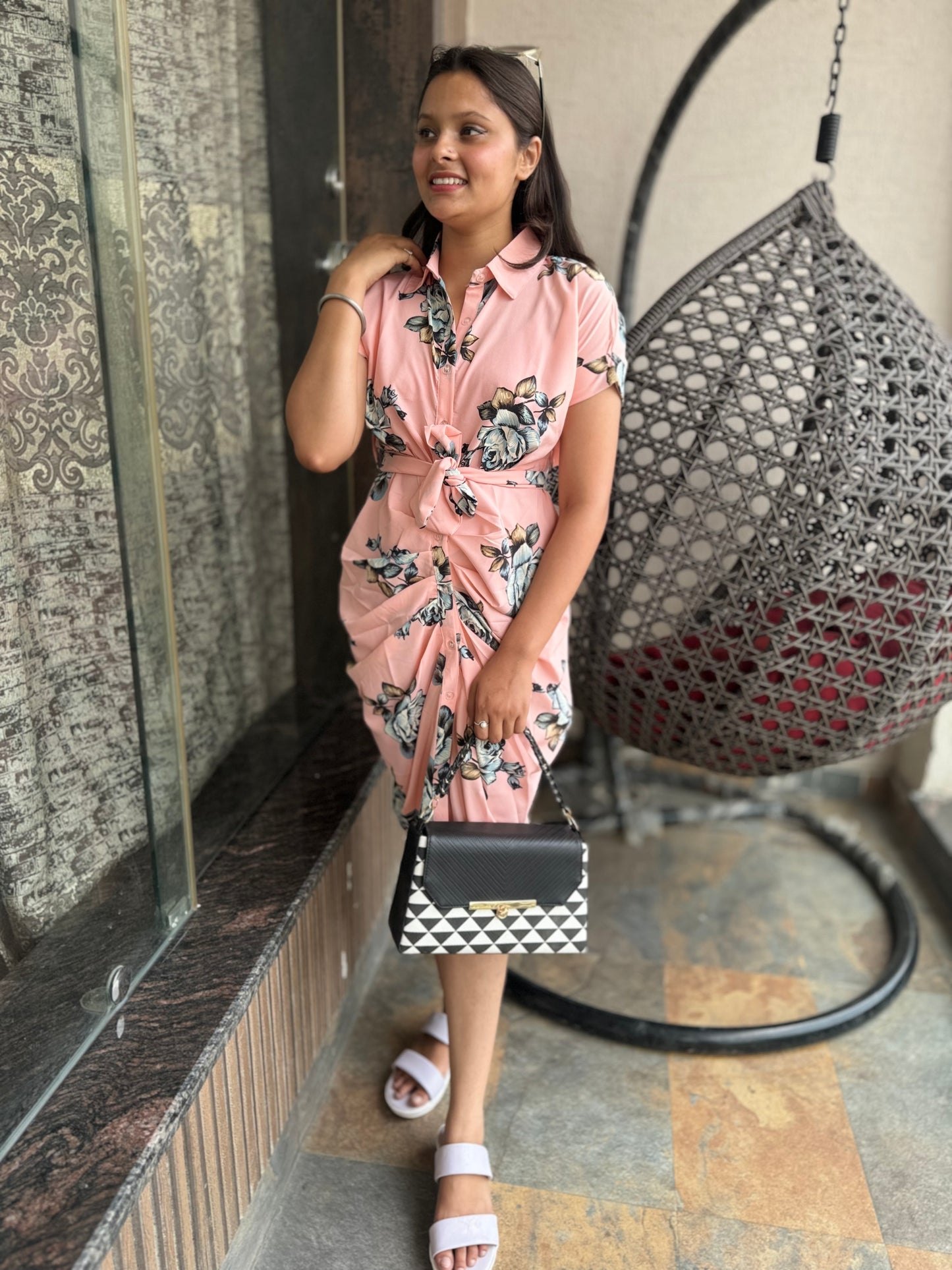 Floral Sheath Dress