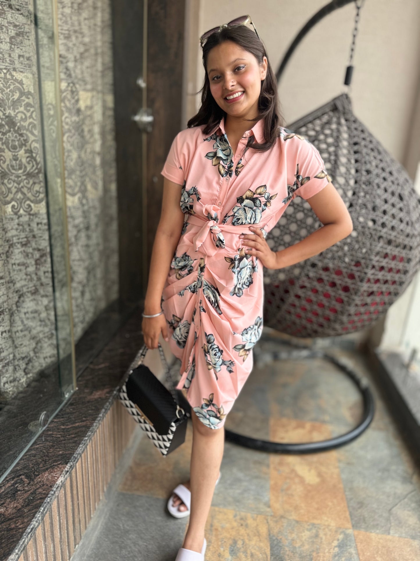Floral Sheath Dress