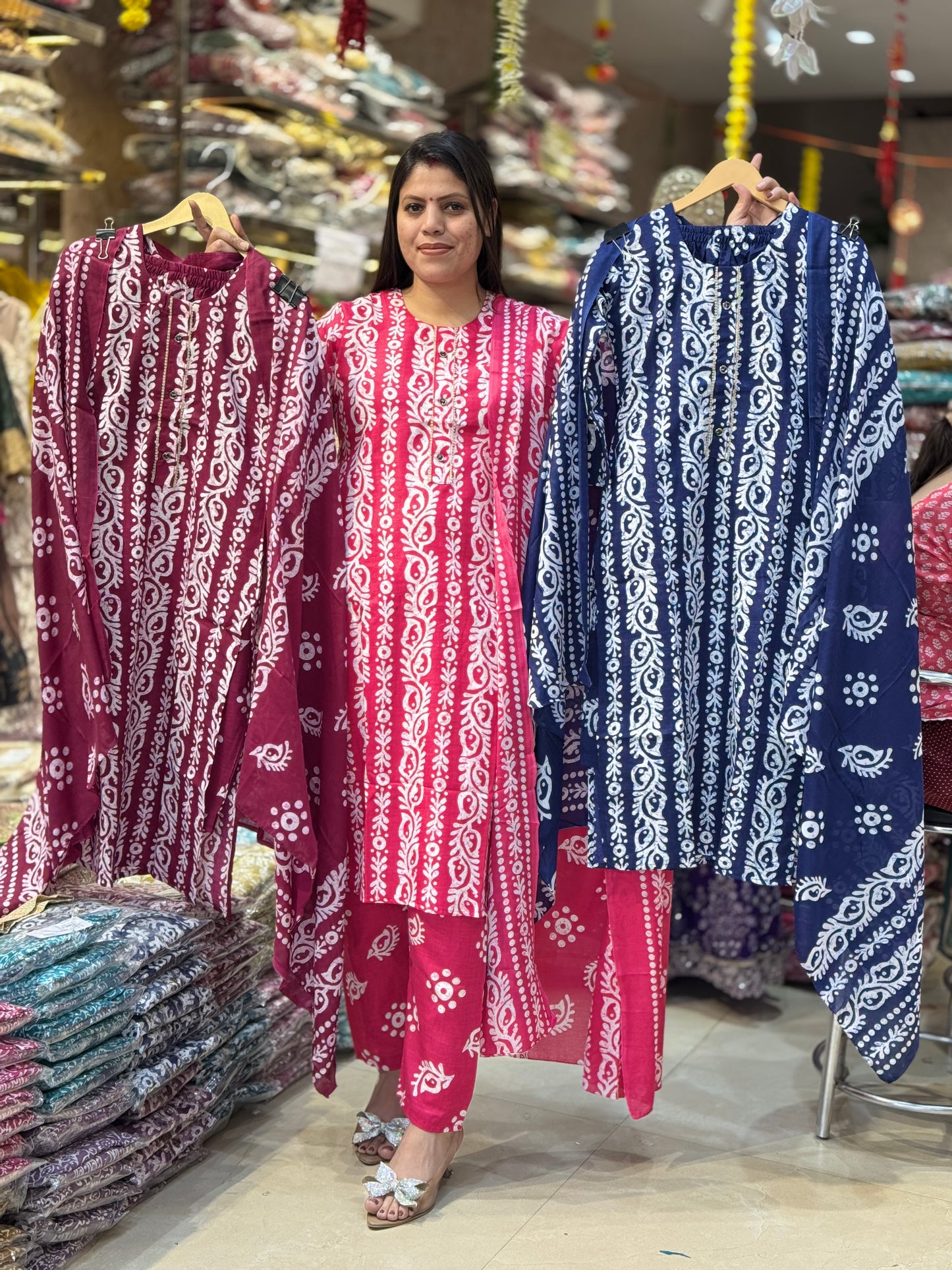 BATIK PRINT SUIT(ARTICAL NO-3)