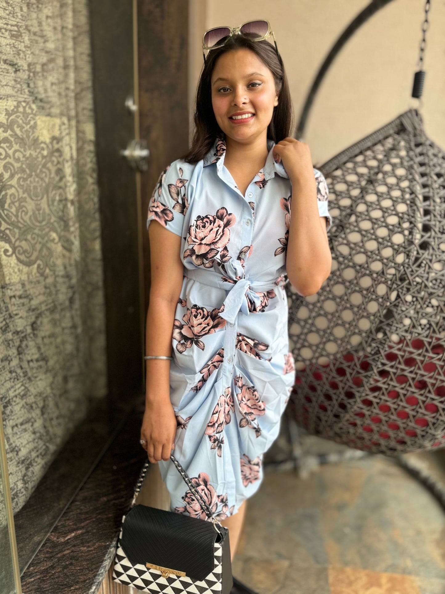 Floral Sheath Dress